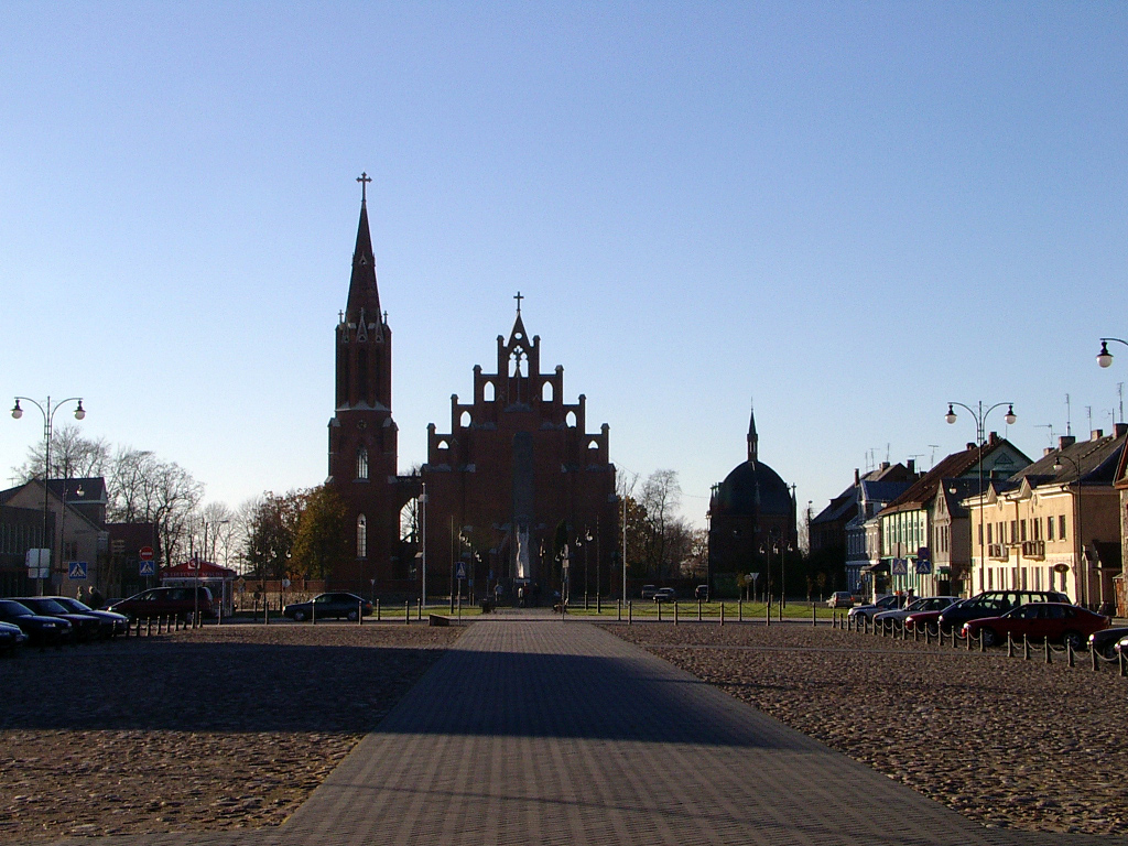 Rokiskis neogothic church of St. Matthias